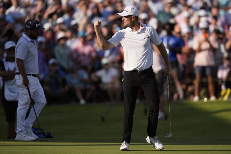 Justin Rose Rallies Late, Defeats Spaun in FedEx St. Jude Championship Playoff